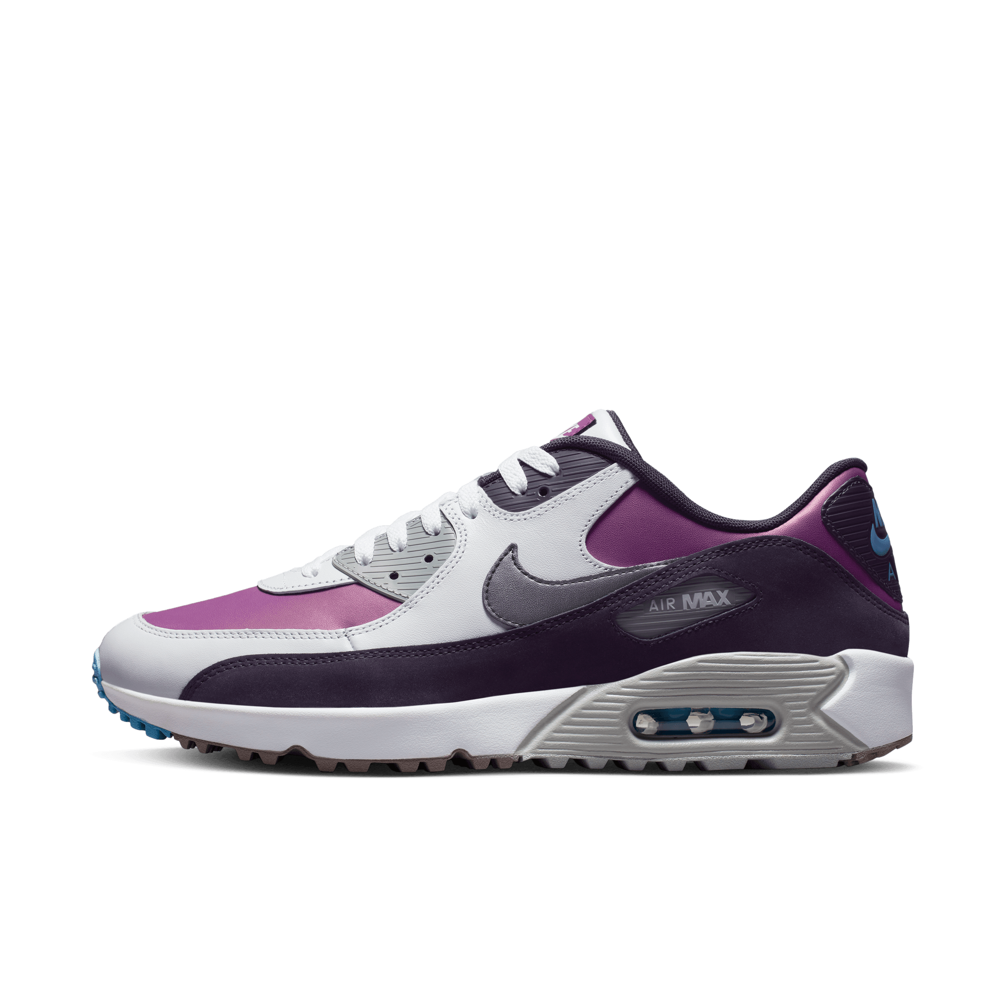 Air Max 90 G NRG Spikeless Golf Shoe - Purple/White | NIKE | Golf 